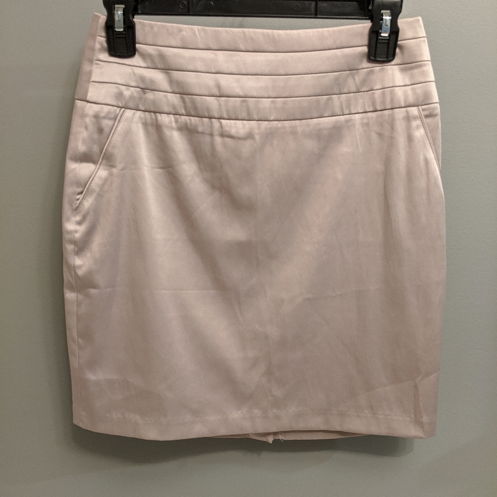 NWT gold Forever 21 mini skirt - size small